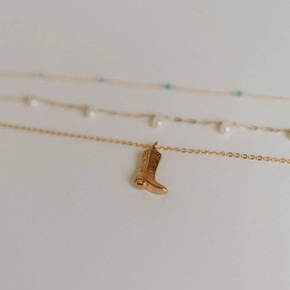 ella boot necklace