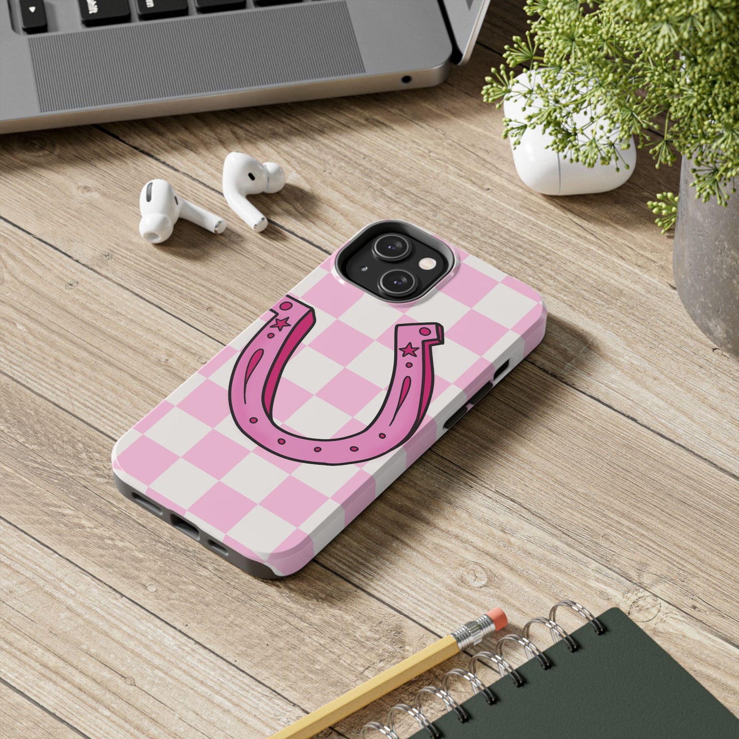 pink cowgirl phone case