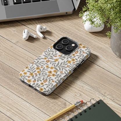 fall floral phone case