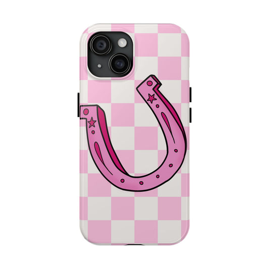 pink cowgirl phone case