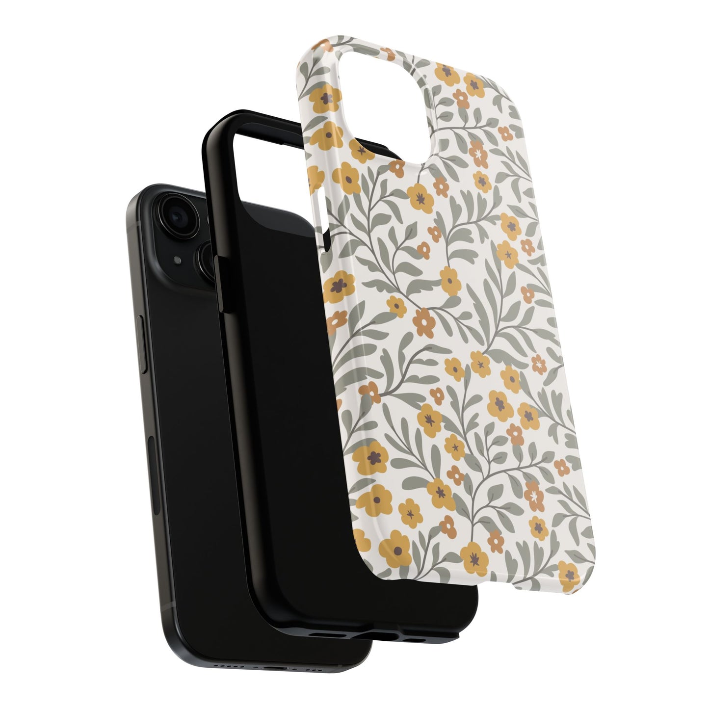 fall floral phone case