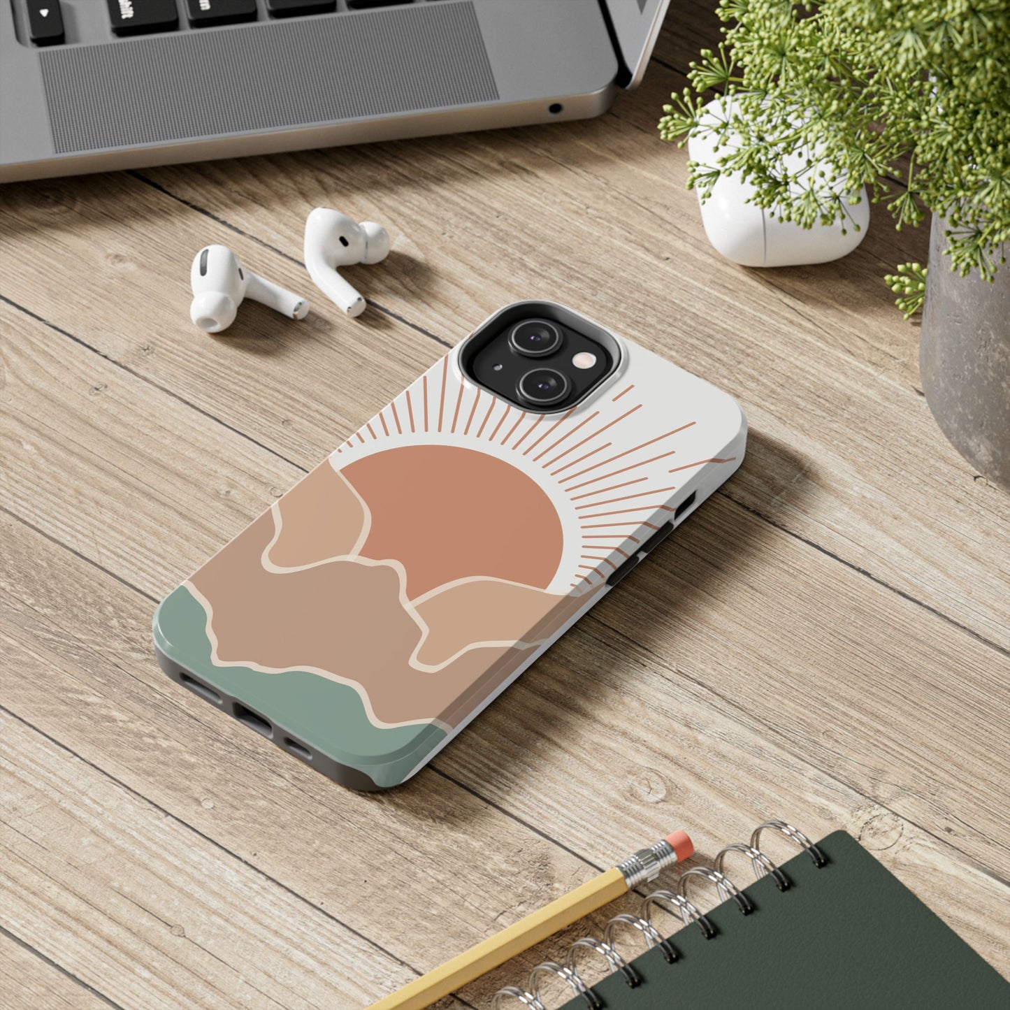 boho sunrise phone case
