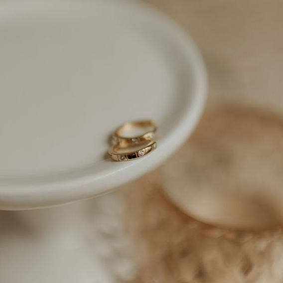 blaire diamond hoops