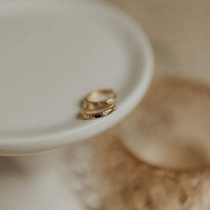 blaire diamond hoops