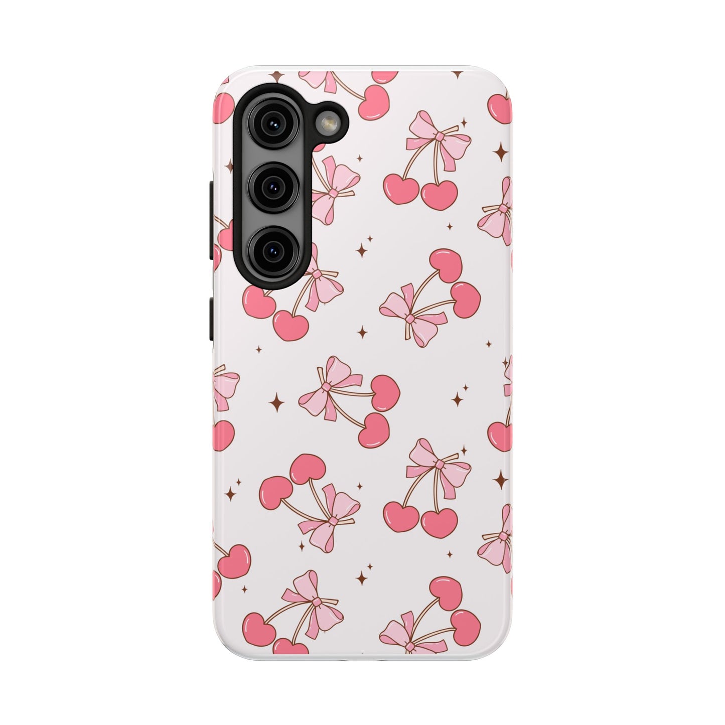 coquette cherries phone case