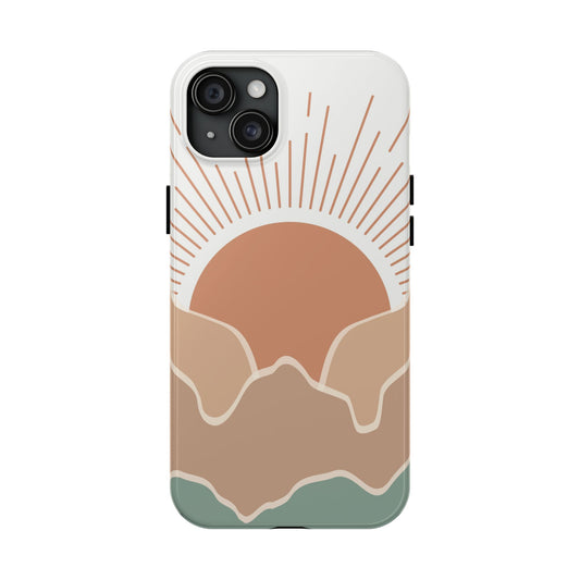 boho sunrise phone case