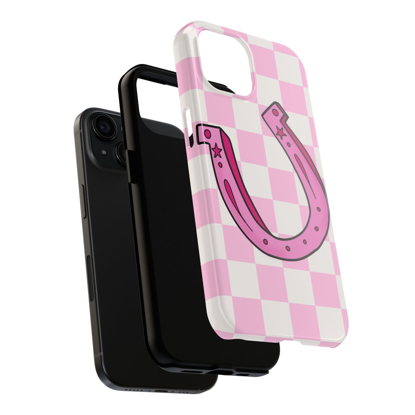 pink cowgirl phone case