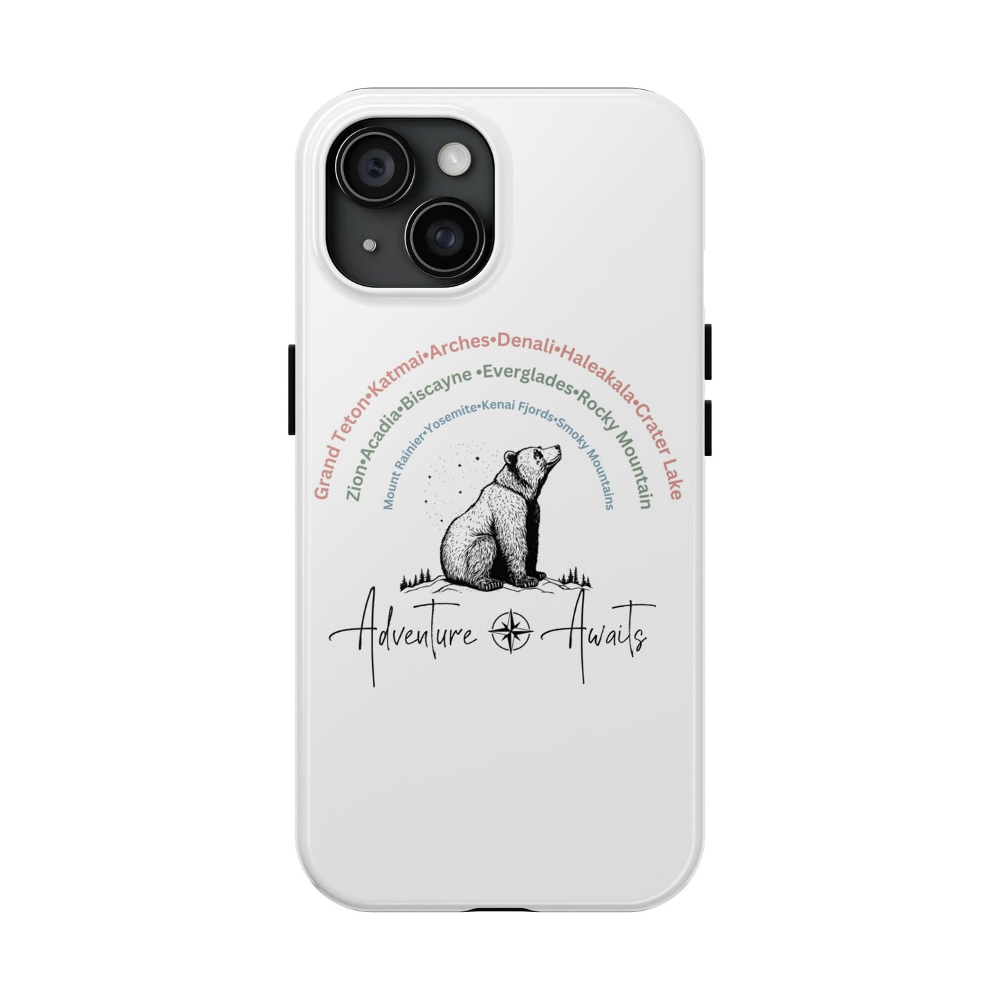 adventure awaits phone case