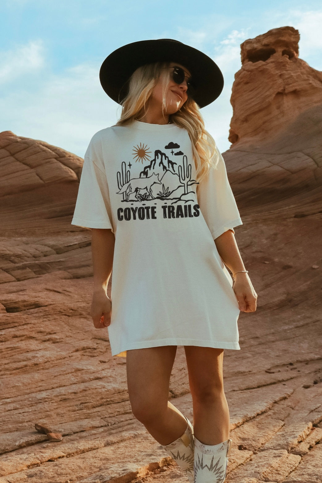 coyote trails tee