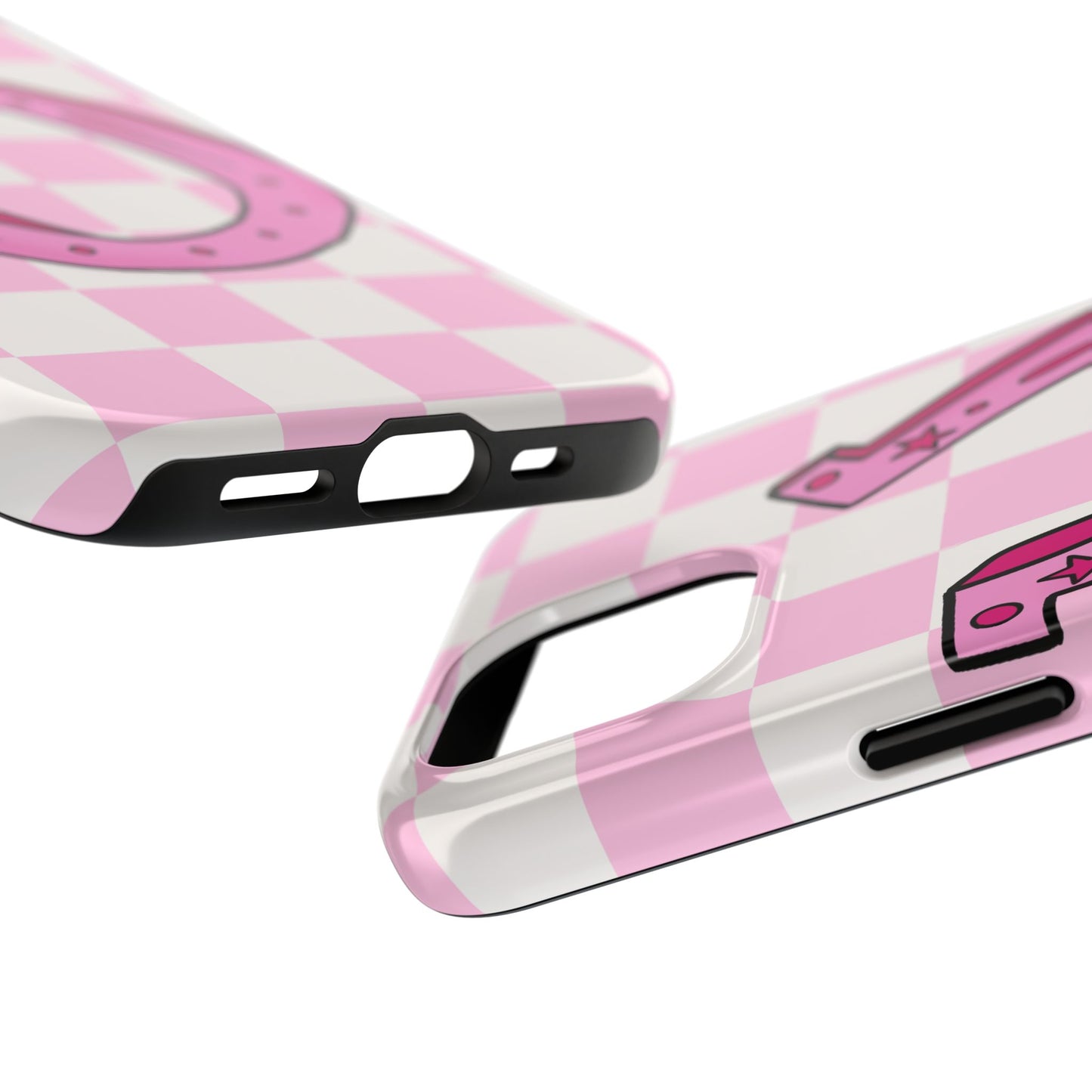 pink cowgirl phone case