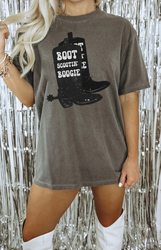 boot scootin' boogie tee