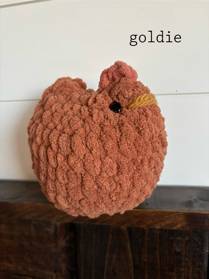 crochet chickens