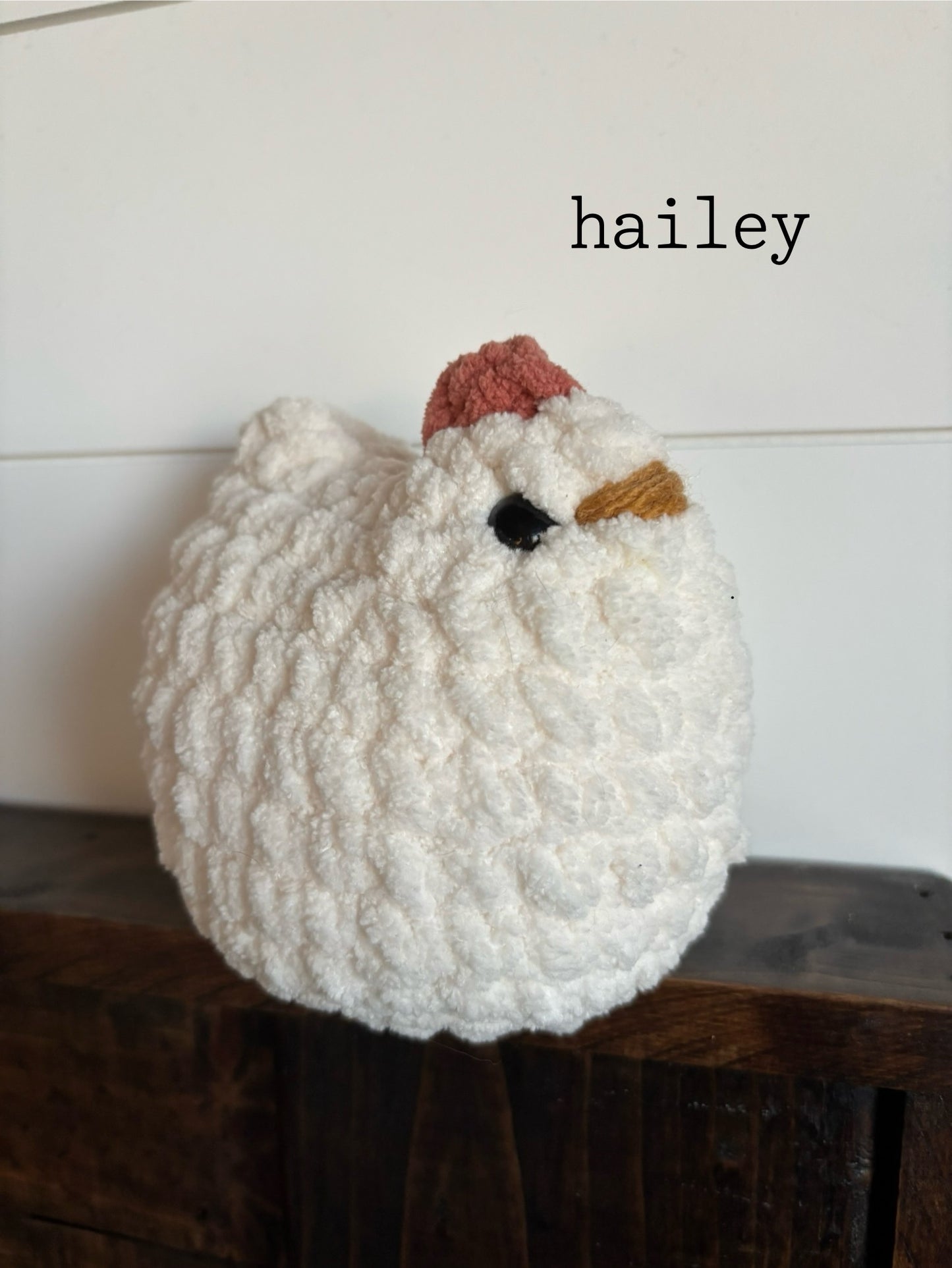 crochet chickens