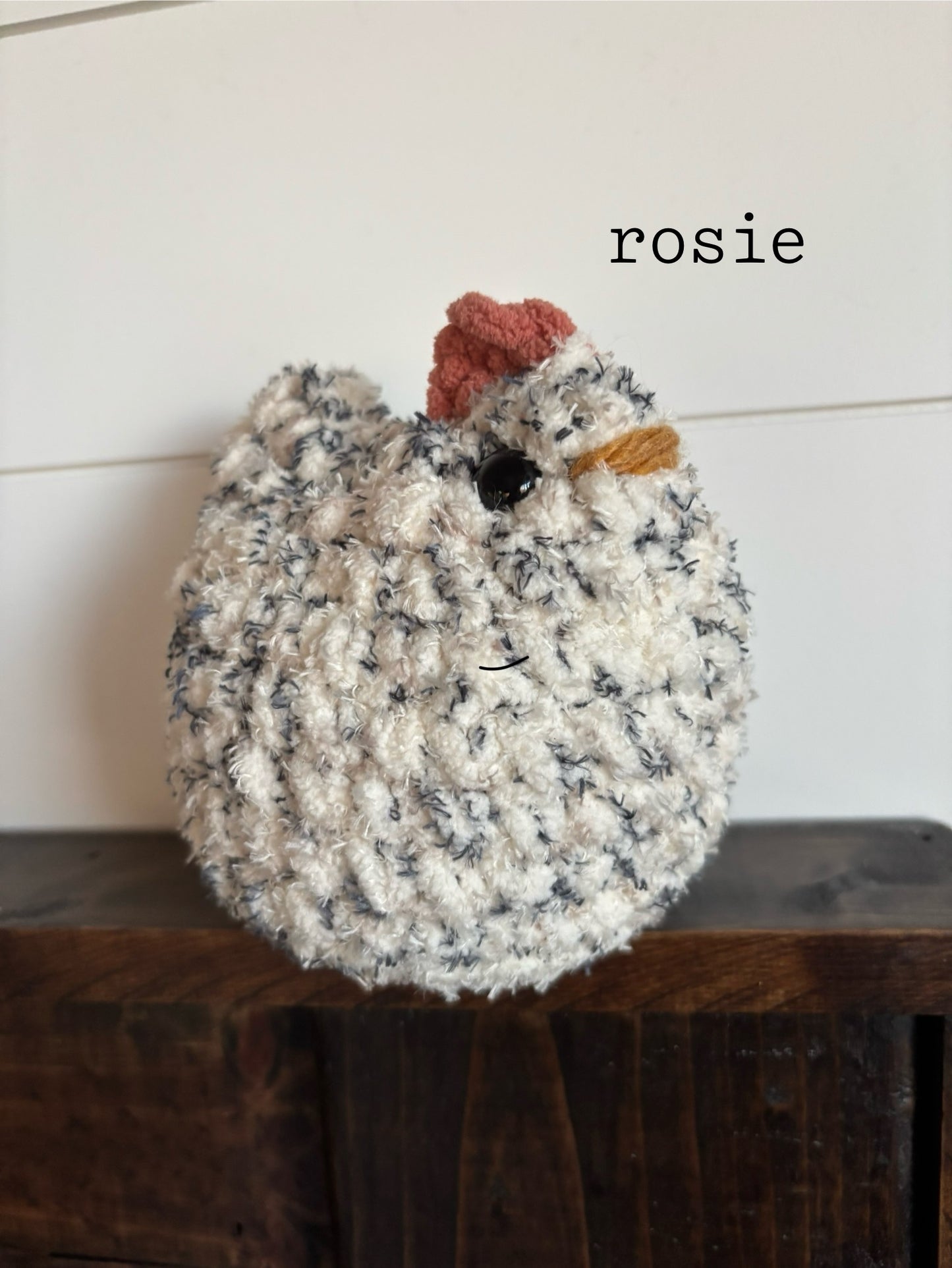 crochet chickens