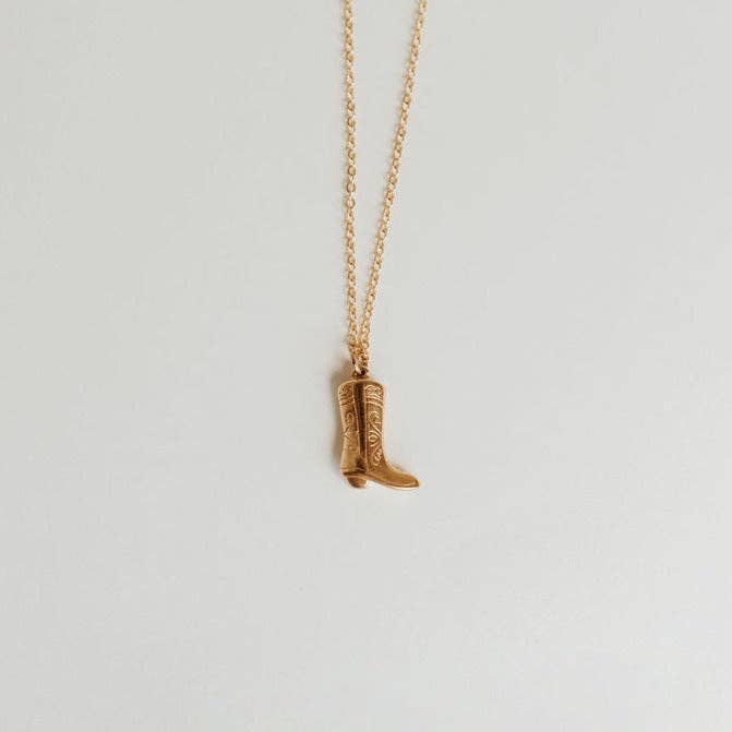 ella boot necklace
